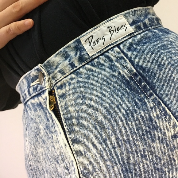 vintage paris blues jeans